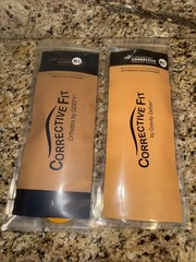 Gravity Defyer Orthotic Insoles Corrective Fit Mens Sz 9.5 Dark Grey Black Lot 2