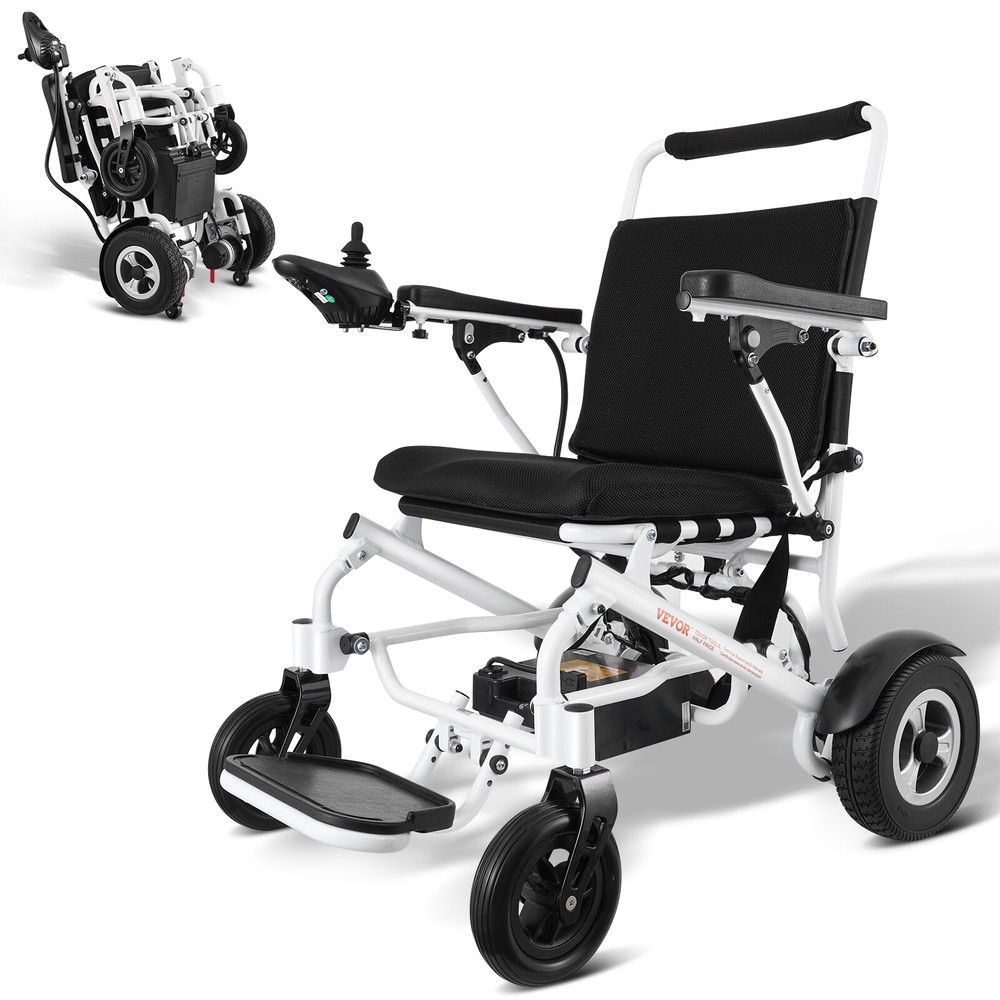 VEVOR Intelligent Electric Wheelchair Foldable Mobility Scooter Large Seat 330lb