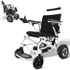 VEVOR Intelligent Electric Wheelchair Foldable Mobility Scooter Large Seat 330lb