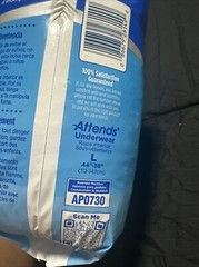 Attends AP0730 Disposable Cloth Diaper – Large, Pack of 18