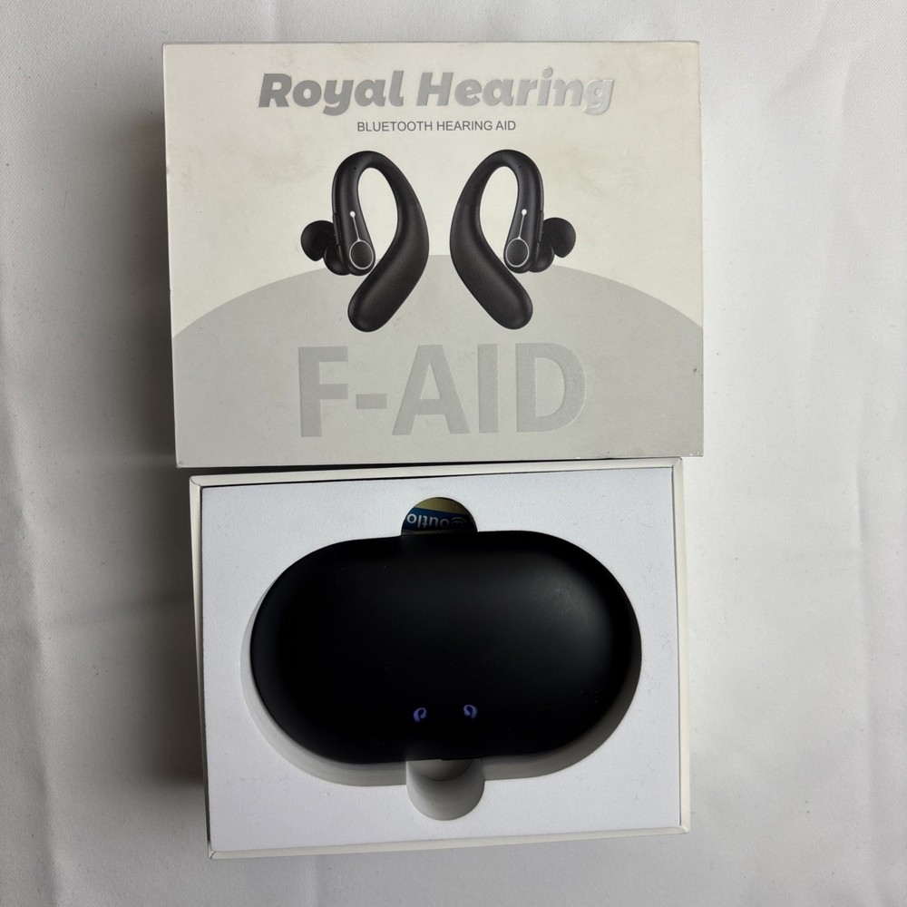 Royal Hearing Bluetooth Hearing Aid F-aid. New In Box