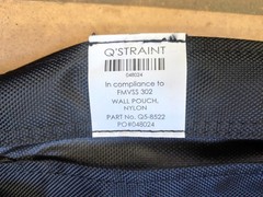 Q-8600-A1-L2 Q’Straint 4 QRT-360 Retractors L-Track Lap Shoulder Belt Wheelchair