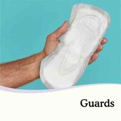 Because Bladder Control Premium Guards for Men 20 ct