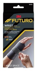 FUTURO Compression Stabilizing Wrist Brace, Left Hand, S/M