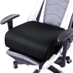 MABOZOO Extra Thick Chair Cushions,Office Booster Seat 18*16*6, Black