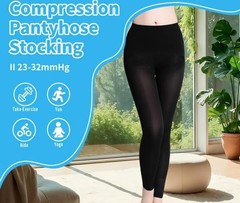 Unbranded Compression Footless Pantyhose Heavy Duty Sz 2X