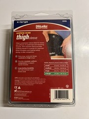 NEW Mueller Sports Care Neoprene Blend Thigh Sleeve Moderate Support Size XL