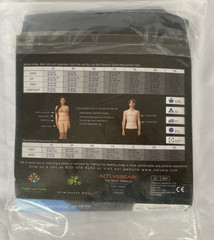Isavela BE07BK-3XL-BL Body Suit/Suspenders Below Knee &Butt Enhancer