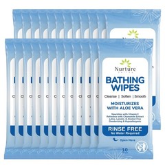 Disposable Adult Wipes for Sensitive Skin – 192 Ct