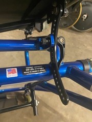 Top End Pro Basketball Wheelchair Blue with KENDRA yellow wheels *see details