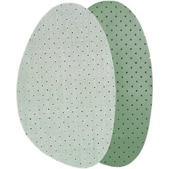 Soft Latex Half Shoe Insoles Comfortable Cotton Cushion Inserts for Men and