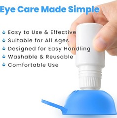 EziDrops Eye Drop Dispenser for Elderly – Suitable for All Ages – Easy-to-Use Ey
