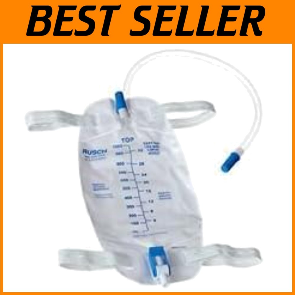 One-Week Supply: Male External Catheters + Leg Bag