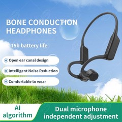 Bone-conduction hearing aids allow for volume adjustment