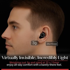 Hearing Aids for Seniors with Touch Control, Rechargable – Lightweight Portab…