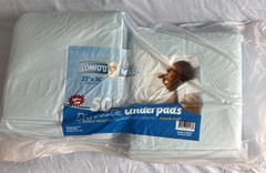 Disposable Under Pads, Large 23×36” 50 Count ￼