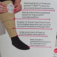 Medi Circaid Juxtalite HD Lower Leg Compression Wrap Beige Short 28cm Medium FC