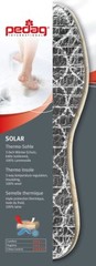 Pedag Solar 145 comfort insole pair, wool with thermal aluminum foil insulation