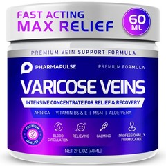 Pharmapulse Leg Comfort Cream – Cooling, Moisturizing, Collagen, 2oz