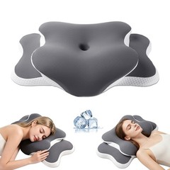 Cervical Neck Pillow for Pain Relief | Ergonomic Memory Foam Support