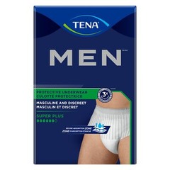 TENA Men Protective Underwear, Super Plus, Large/X-Large 44″-64″ Case of 56