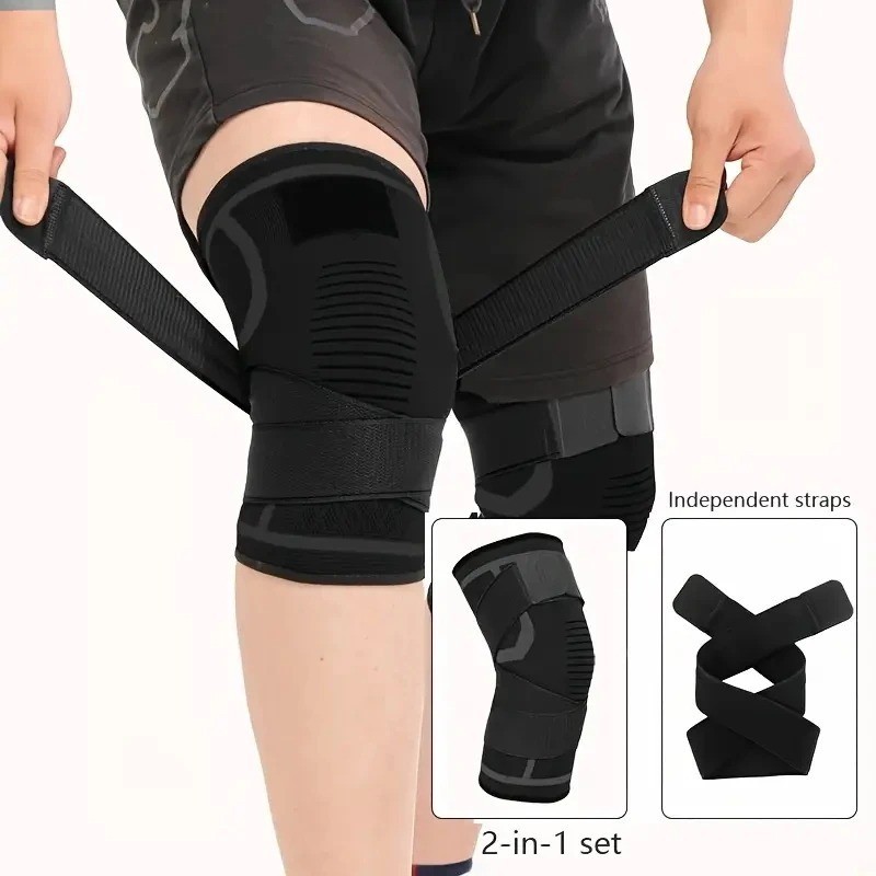 Knee Support Brace Compression Strap Sleeve Sports Protector Ligament adjustable