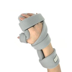 1Pair Adjustable Resting Hand Splint Stroke Hand Splint for Sprain Finger Splint
