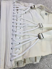 Vintage Freeman 36 Lumbosacral Ivory Orthotic Corset Brace Back Support READ