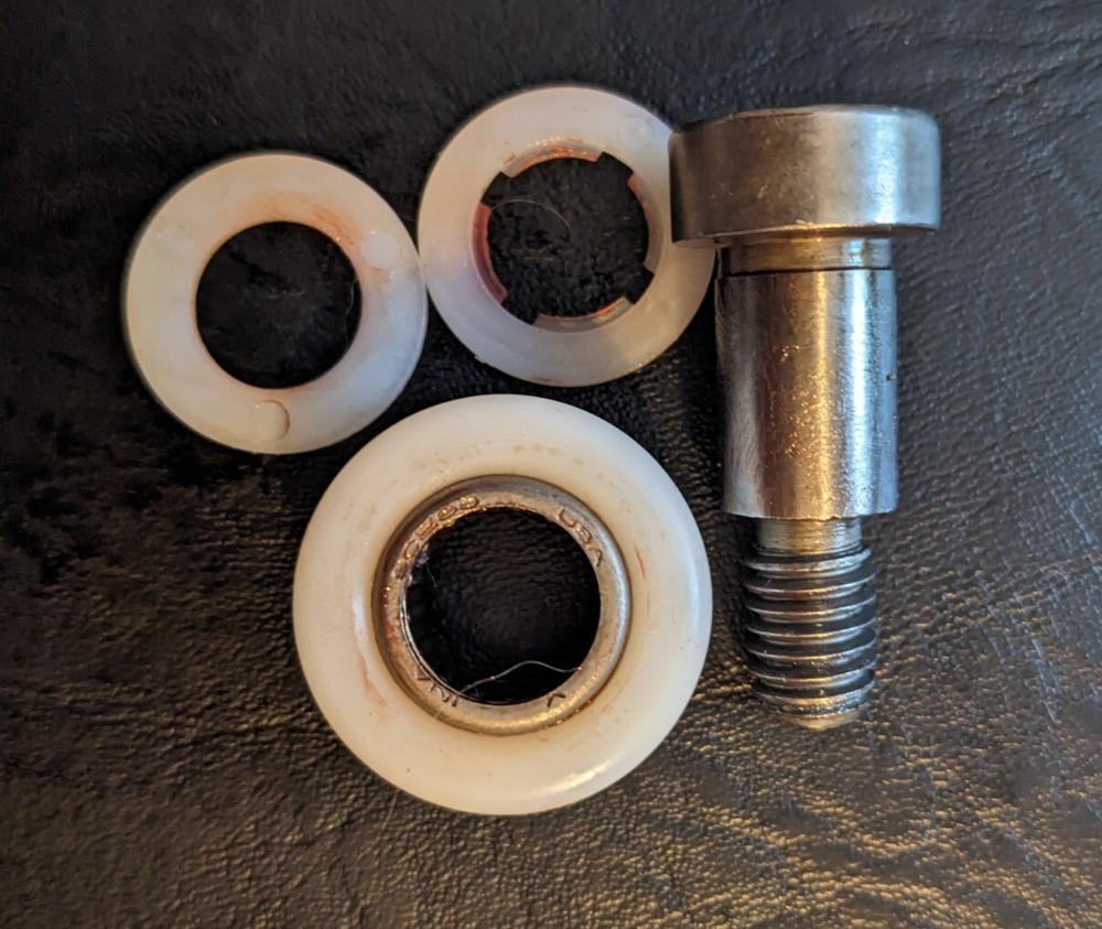 Bruno Stairlift SRE 3000 3050 Roller Guide Nylon Wheel Screw Replacement Part