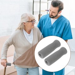 2Pcs Heavy Duty Foam Cane Handle Grip Replacement for Standard Sized Offset Cane