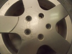 Invacare TDX SP Powertrax 3.00-8 Solid Filled Tire Wheel WheelChair FREEShipAft1