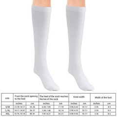 1-10Pairs Compression Socks Copper 20-30mmHg Graduated Support Mens Womens S-XXL