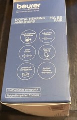 GENUINE Beurer – HA85 Digital Hearing Amplifiers – only 2 batteries are included