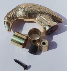 Nautical Brass Finish Bird Head Handle For Walking Stick Best Gift Item