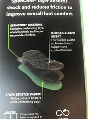 Spenco RX Orthotic Arch Support Moldable 3/4 Length Shoe Insoles Inserts Pair
