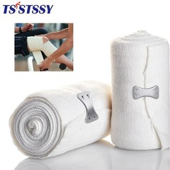 Elastic Bandage Wrap 450cm Stretch Compression Sports Ankle Calf Foot Support