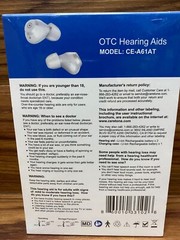 Ceretone Fusion OTC Hearing Aids (CE-A61AT) – NEW SEALED