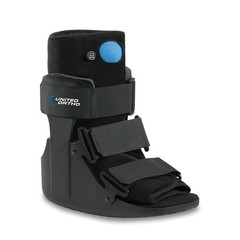 Short Air Cam Walker Fracture Boot Small Black Medical Orthopedic Walking Boot