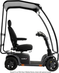 Hard Top Canopy for Pride Pursuit 2 – Scooter NOT Included