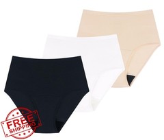 AIRCUTE 3pk Large Black/Beige/White Women’s Incontinence Underwear 60ML