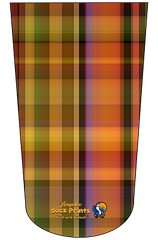 Stump Sock, Tartan V6, 3ply shrinker amputee sock