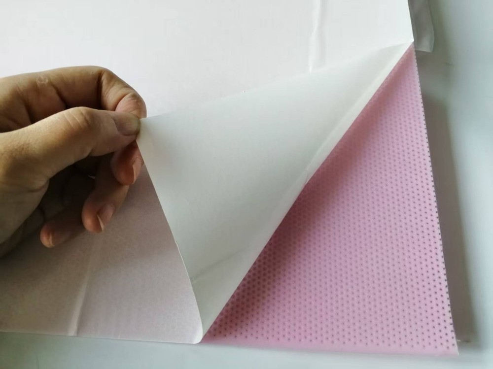 Thermoplastic Nasal Splint Sheet 30*30cm With/Without Sticker Pink 3pcs