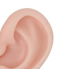 Silicone Ear Model 1 Pair Soft Model, Human Flexible Fake Ear…