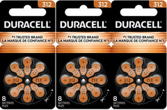 Duracell Hearing Aid Batteries Size 312 – Fast Shipping- Fresh Exp-2029