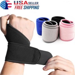 Left Right Wrist Brace Support Wrap Sprain Carpal Tunnel Arthritis Bandage Strap