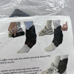 Darco Web Ankle Brace Large Bungee Hook and Loop Strap Closure for the Foot NEW!