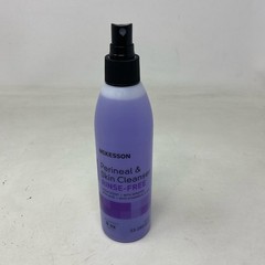 McKesson Perineal Skin Cleanser w/Aloe, Fresh Scent, 8 oz (Purple)
