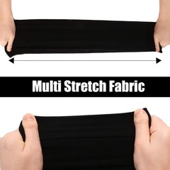 3 Pairs Plus Size Calf Compression Socks 20 Inches Wide 20-30mmHg Circulation