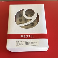 Medel FineTuner Remote Control Adult White Hearing Aid Accessory Ref 03132