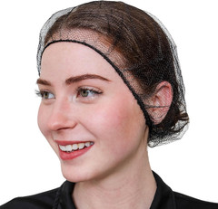 100 Pcs Hair Nets Desechables Nylon Honeycomb de Transpirable Mujeres Hombres